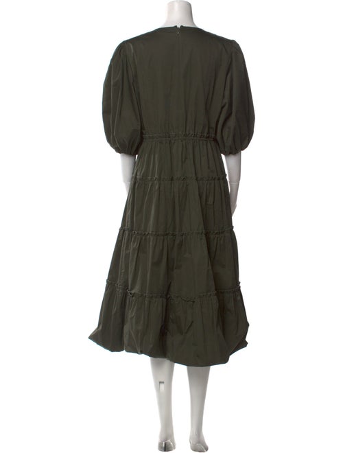 Jason Wu Crew Neck Midi Length Dress