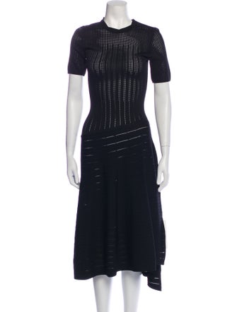 Jason Wu Crew Neck Midi Length Dress