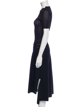 Jason Wu Crew Neck Midi Length Dress