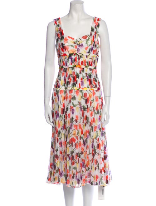 Jason Wu Printed Midi Length Dress