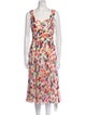 Jason Wu Printed Midi Length Dress