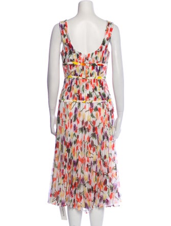 Jason Wu Printed Midi Length Dress