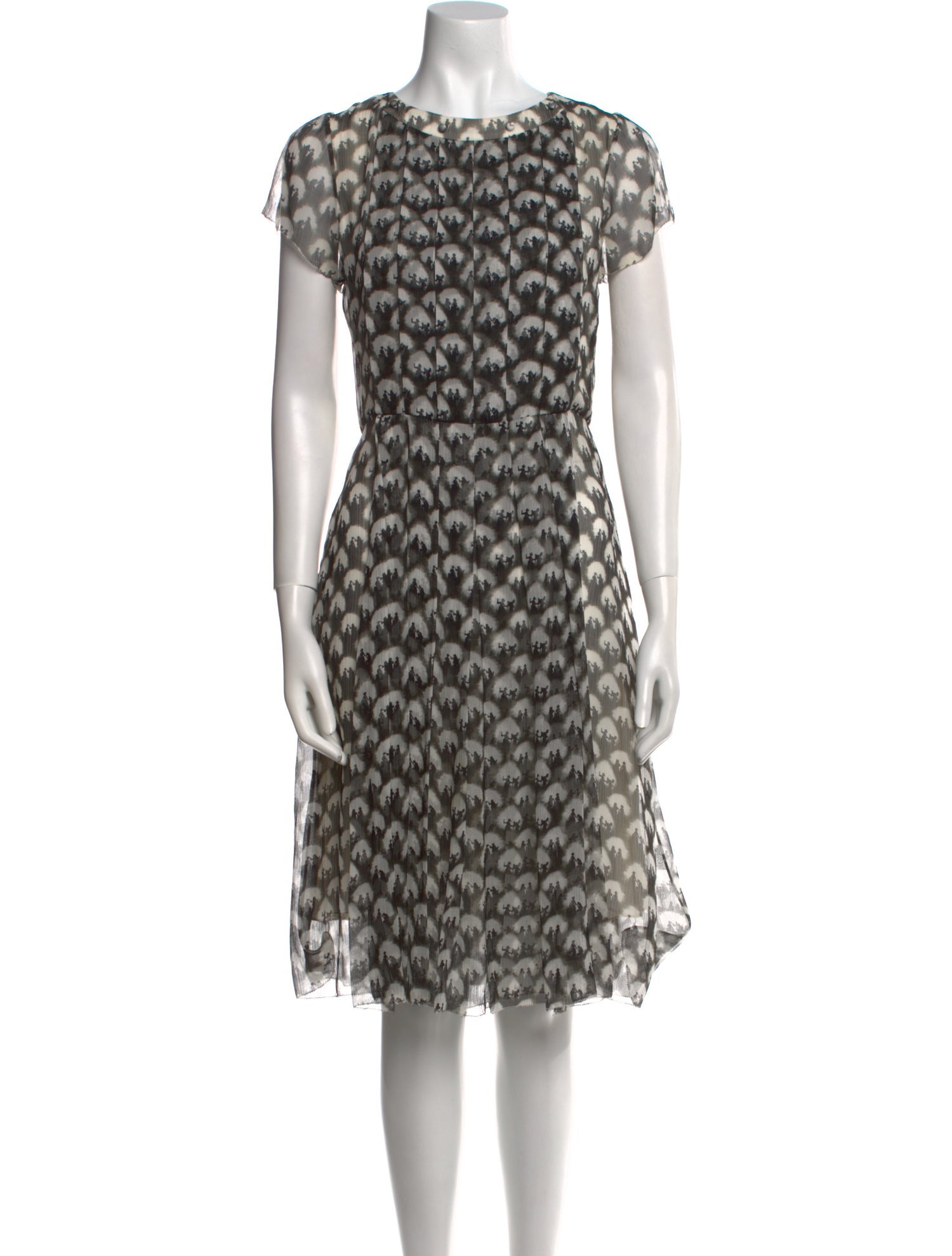 Jason Wu Silk Knee-Length Dress