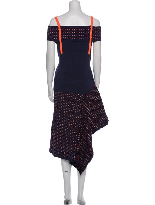 Jason Wu Polka Dot Print Long Dress