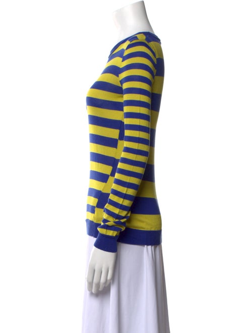 Jason Wu Silk Striped T-Shirt
