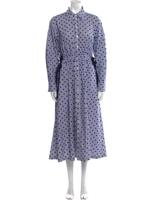 Jason Wu Polka Dot Print Long Dress