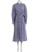 Jason Wu Polka Dot Print Long Dress