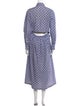 Jason Wu Polka Dot Print Long Dress