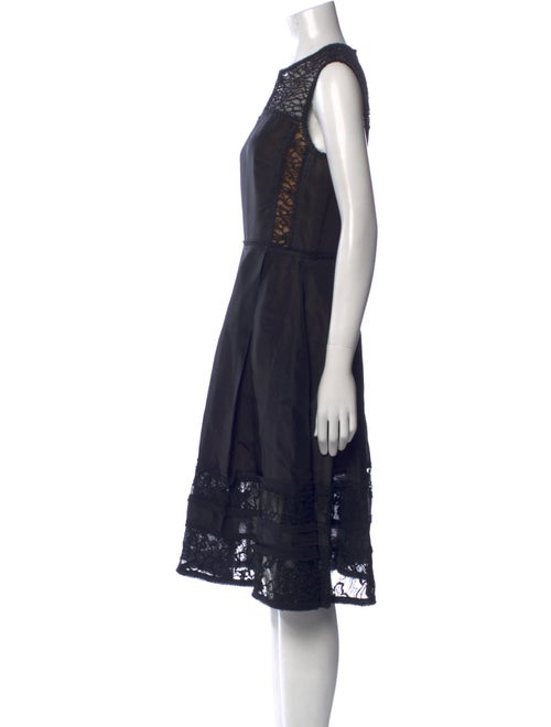 Jason Wu Lace Pattern Midi Length Dress