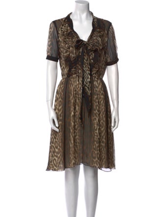 Jason Wu Silk Midi Length Dress