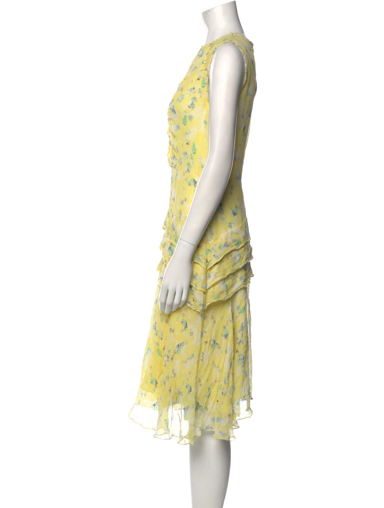 Jason Wu Silk Knee-Length Dress