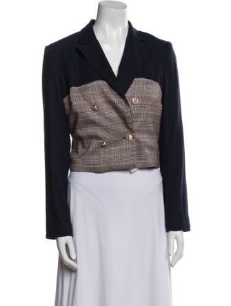 Jason Wu Plaid Print Blazer