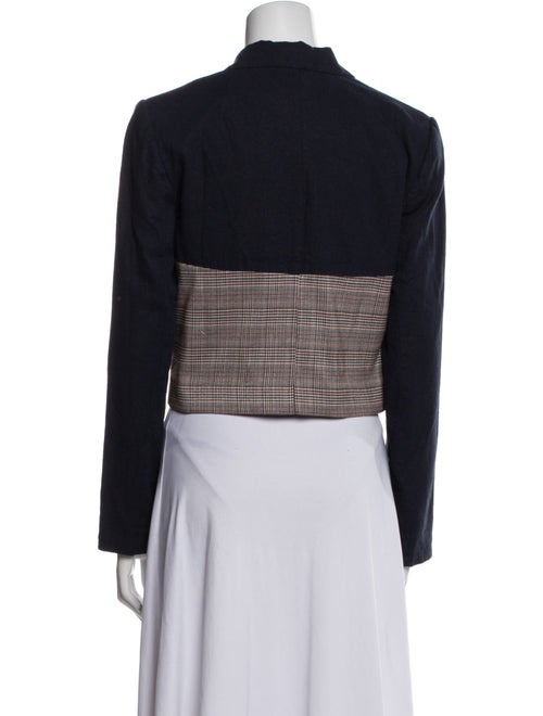 Jason Wu Plaid Print Blazer