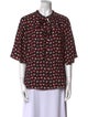 Jason Wu Silk Printed Blouse