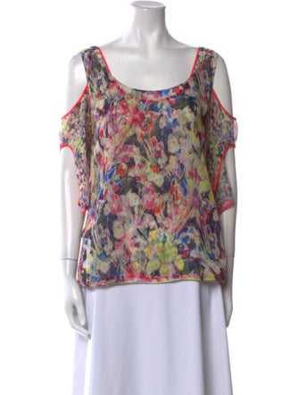 Jason Wu Silk Floral Print Blouse