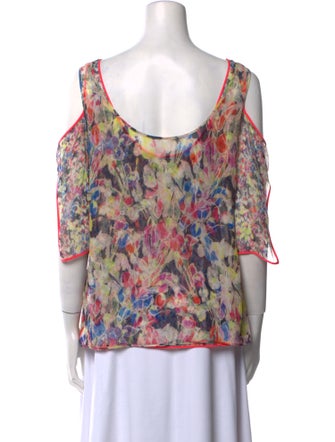 Jason Wu Silk Floral Print Blouse