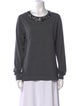Jason Wu Wool Scoop Neck Sweatshirt