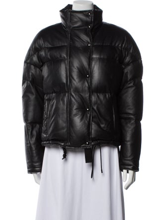 Jason Wu Lamb Leather Down Jacket