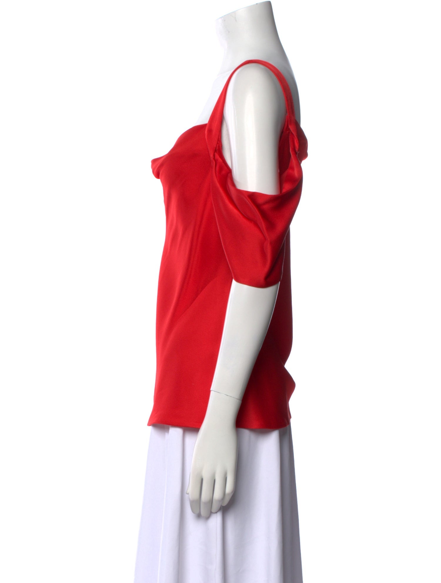 Jason Wu Cowl Neck Short Sleeve Top