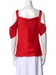 Jason Wu Cowl Neck Short Sleeve Top