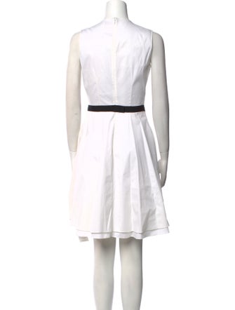 Jason Wu Crew Neck Knee-Length Dress