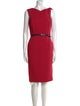 Jason Wu Bateau Neckline Knee-Length Dress