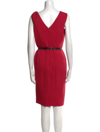 Jason Wu Bateau Neckline Knee-Length Dress