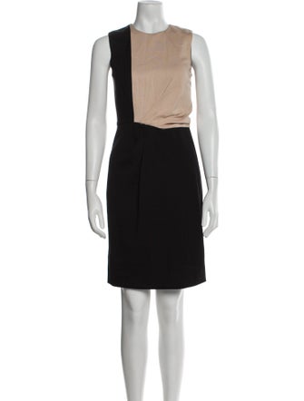 Jason Wu Colorblock Pattern Mini Dress
