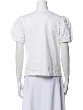 Jason Wu Crew Neck Short Sleeve T-Shirt