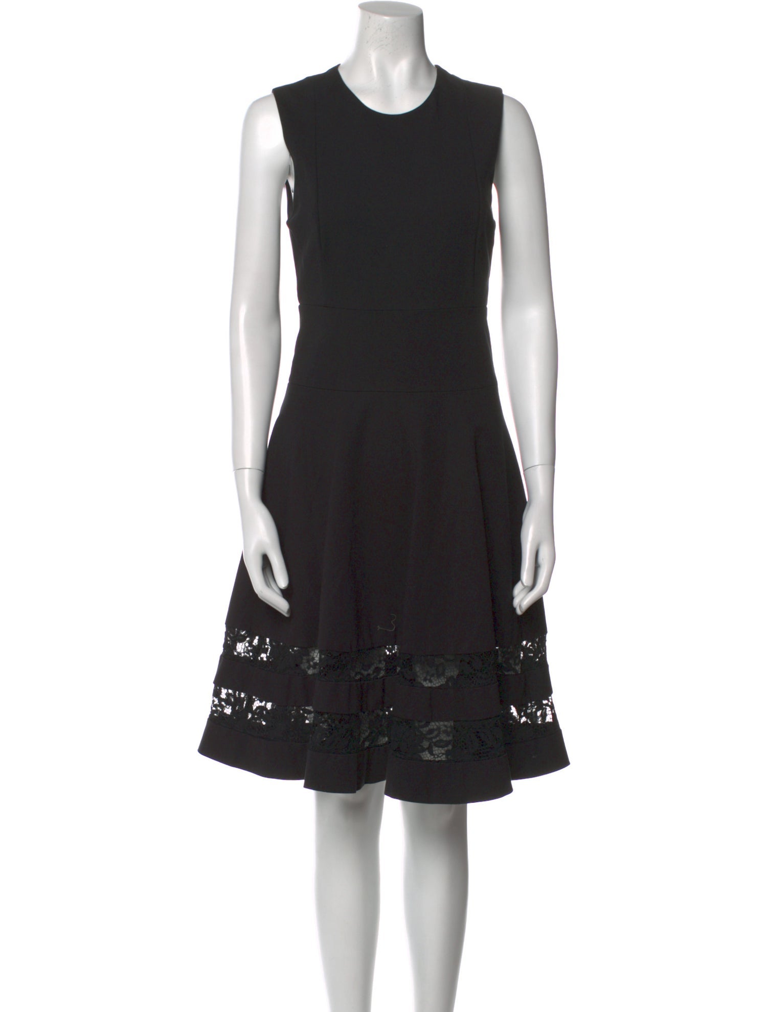 Jason Wu Crew Neck Knee-Length Dress