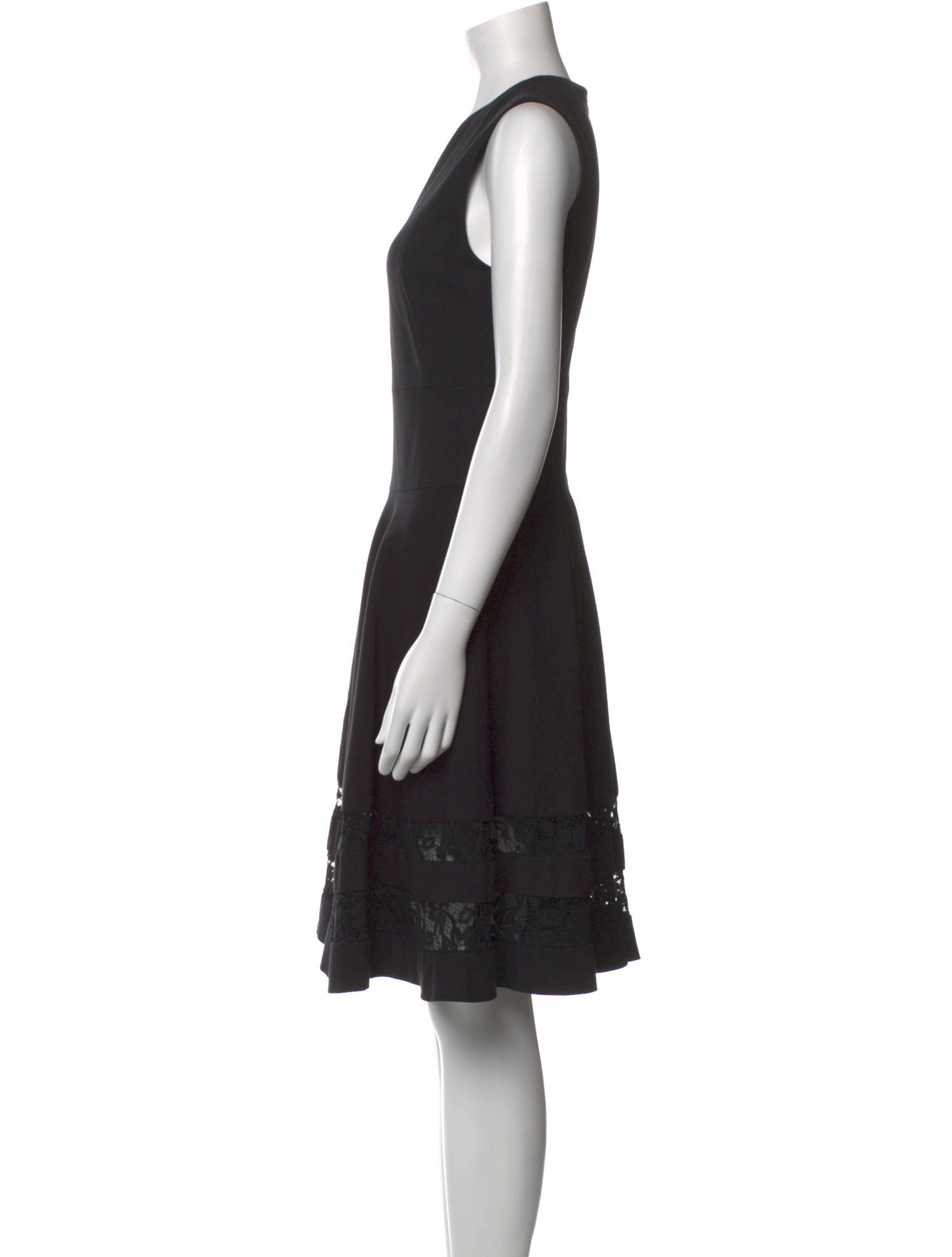 Jason Wu Crew Neck Knee-Length Dress