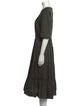 Jason Wu Crew Neck Midi Length Dress