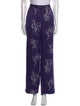 Jason Wu Floral Print Wide Leg Pants