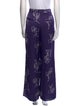 Jason Wu Floral Print Wide Leg Pants