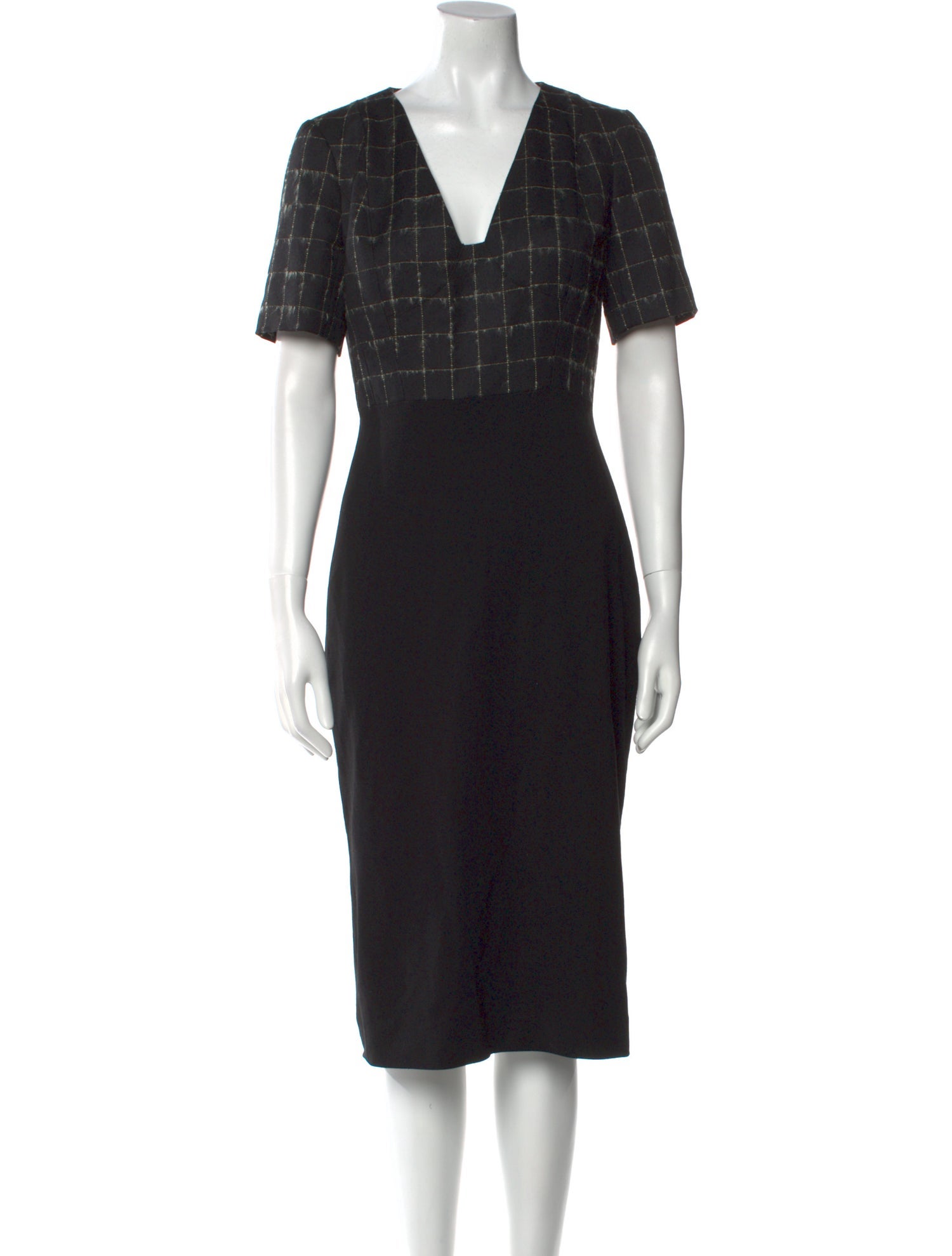 Jason Wu Virgin Wool Midi Length Dress