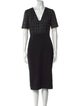 Jason Wu Virgin Wool Midi Length Dress