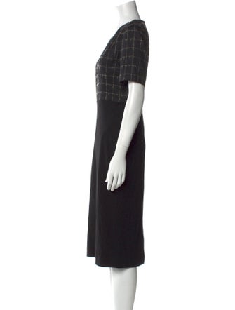 Jason Wu Virgin Wool Midi Length Dress