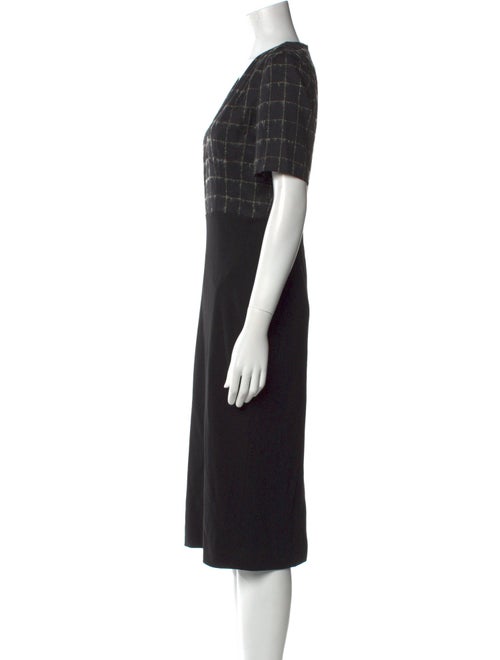 Jason Wu Virgin Wool Midi Length Dress