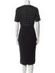 Jason Wu Virgin Wool Midi Length Dress