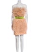Jason Wu Ostrich Feather Mini Dress