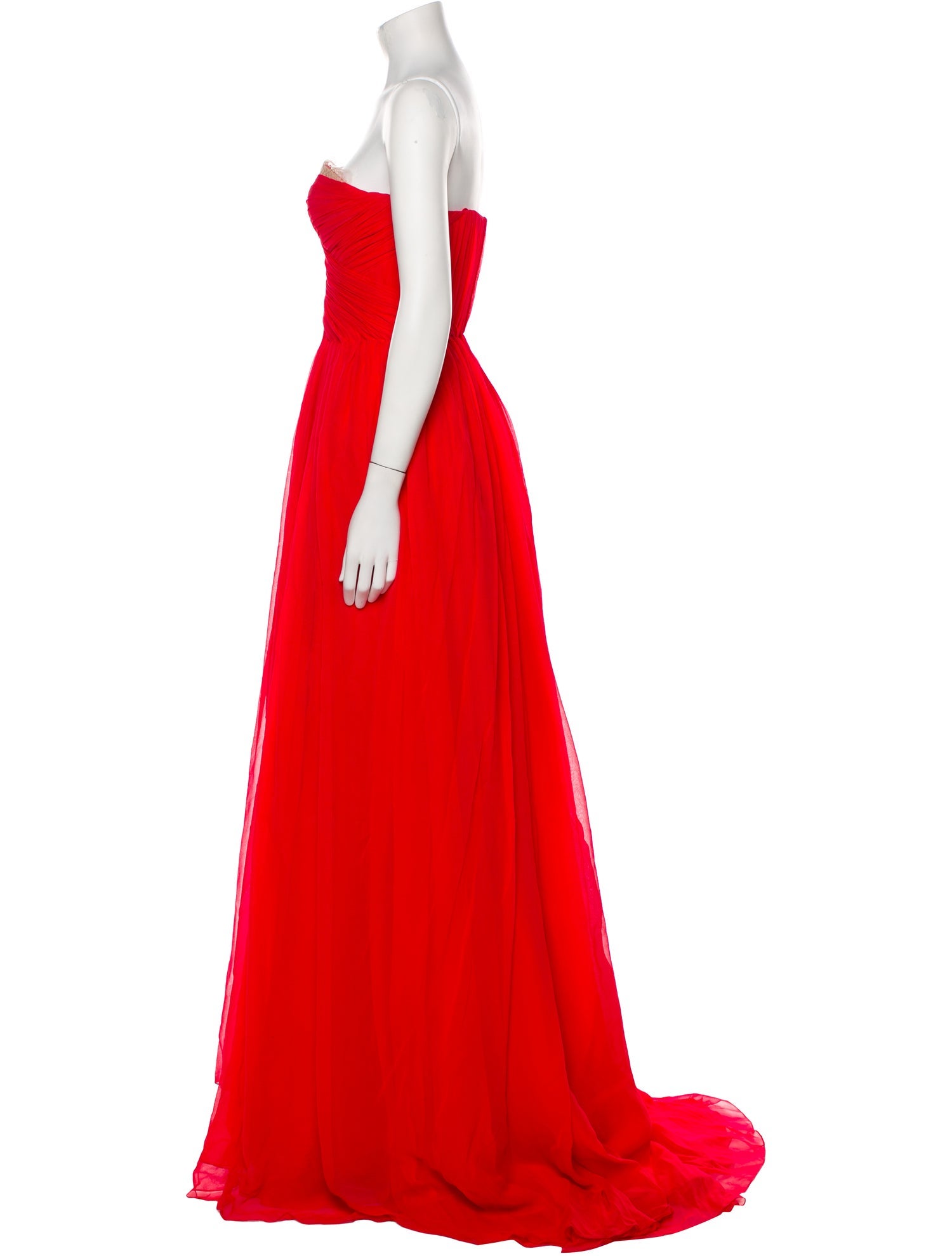 Jason Wu Strapless Midi Length Dress