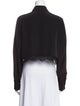 Jason Wu Silk Long Sleeve Button-Up Top