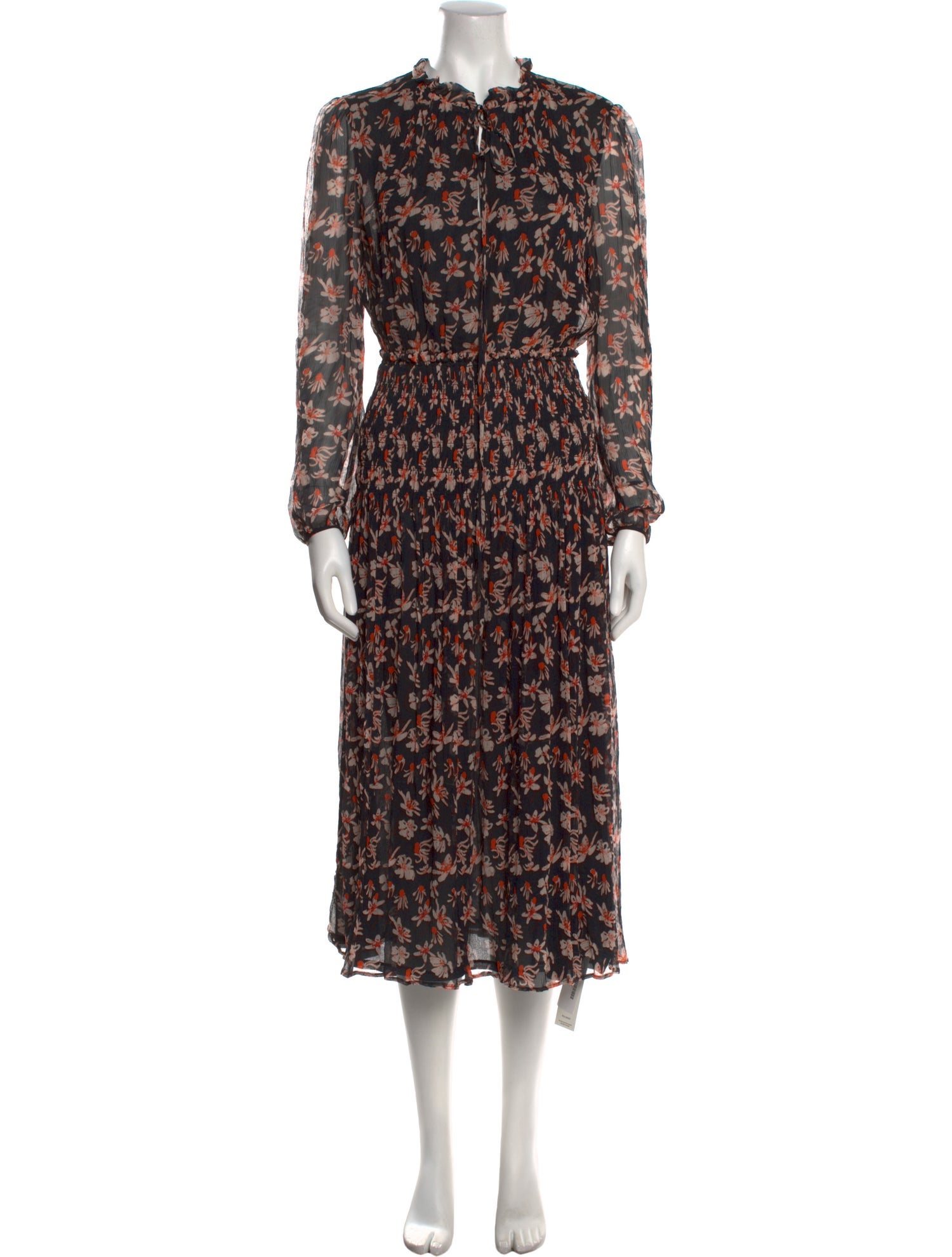 Jason Wu Silk Midi Length Dress