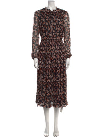 Jason Wu Silk Midi Length Dress