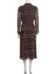 Jason Wu Silk Midi Length Dress