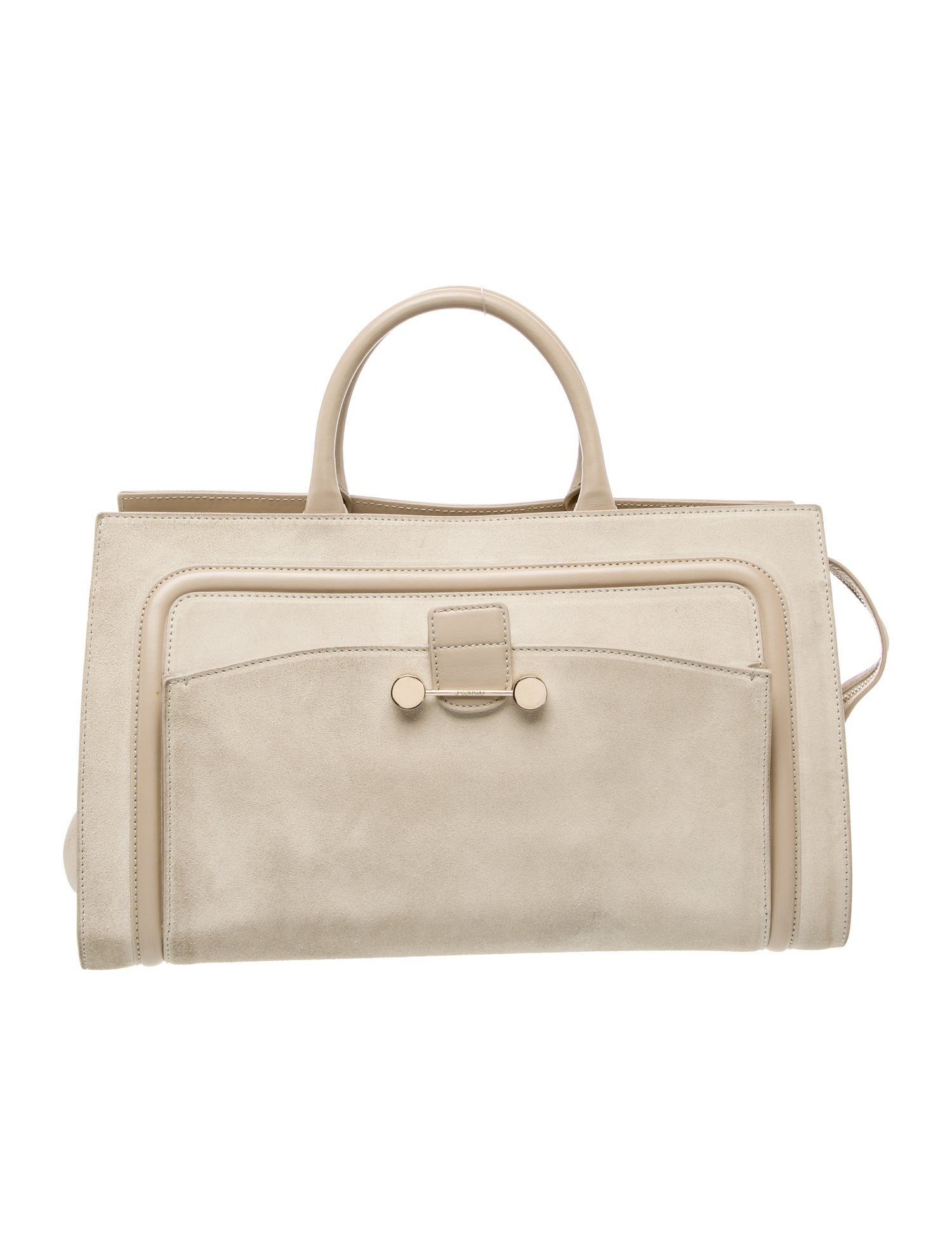 Jason Wu Suede Top Handle Bag