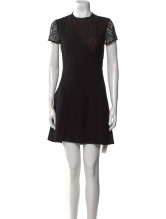 Jason Wu Lace Pattern Mini Dress