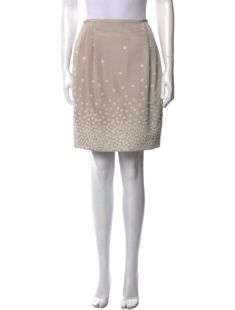 Jason Wu Silk Knee-Length Skirt