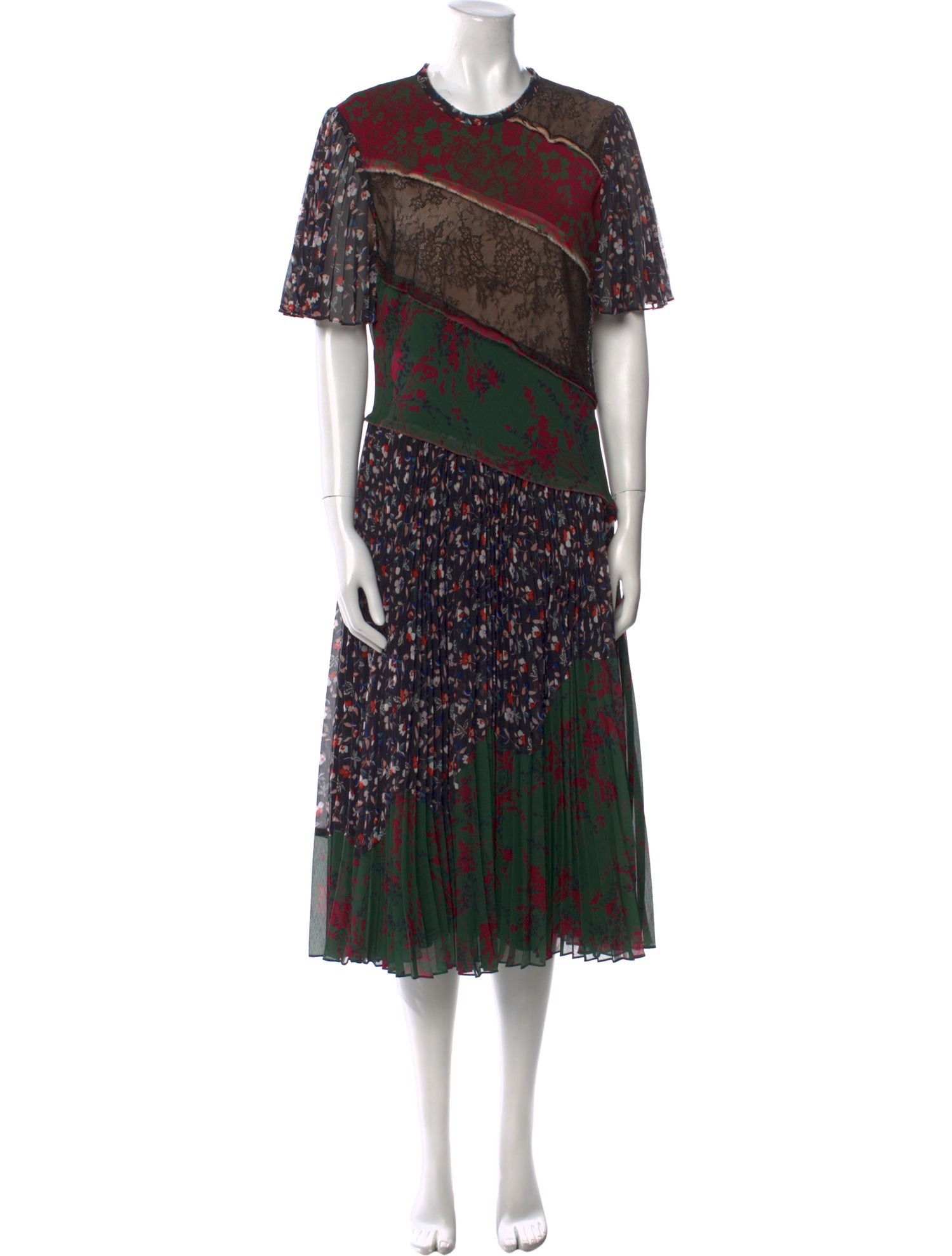 Jason Wu Printed Midi Length Dress