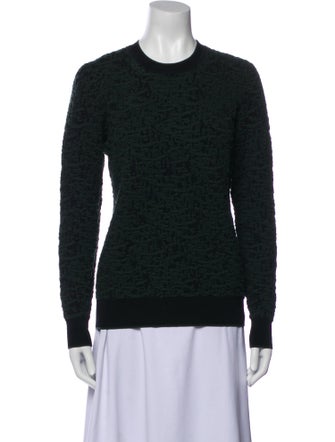 Jason Wu Crew Neck Long Sleeve Sweatshirt